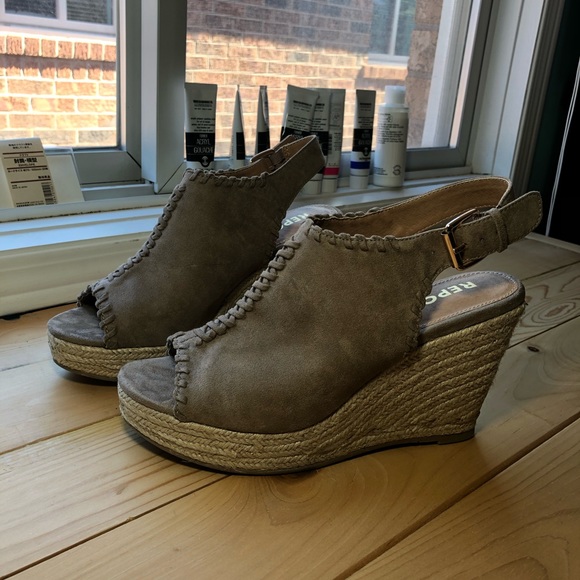 Report Delta Peep-Toe Espadrille Wedge - Picture 5 of 6